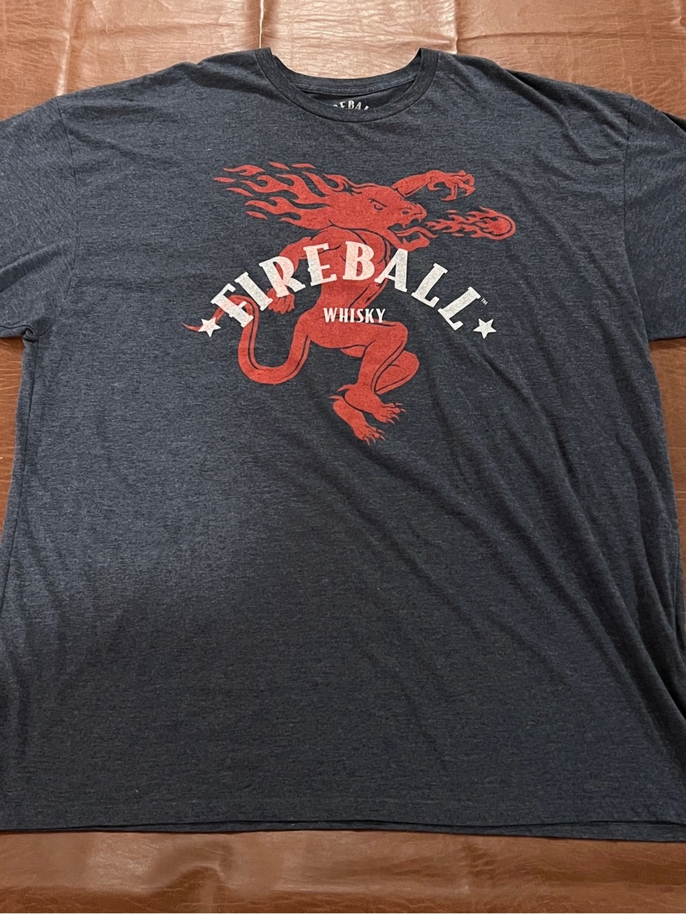 Fireball Cinnamon Whiskey Men’s Shirt - Size 3XLT